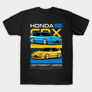 Honda CRX Collector Art T-Shirt